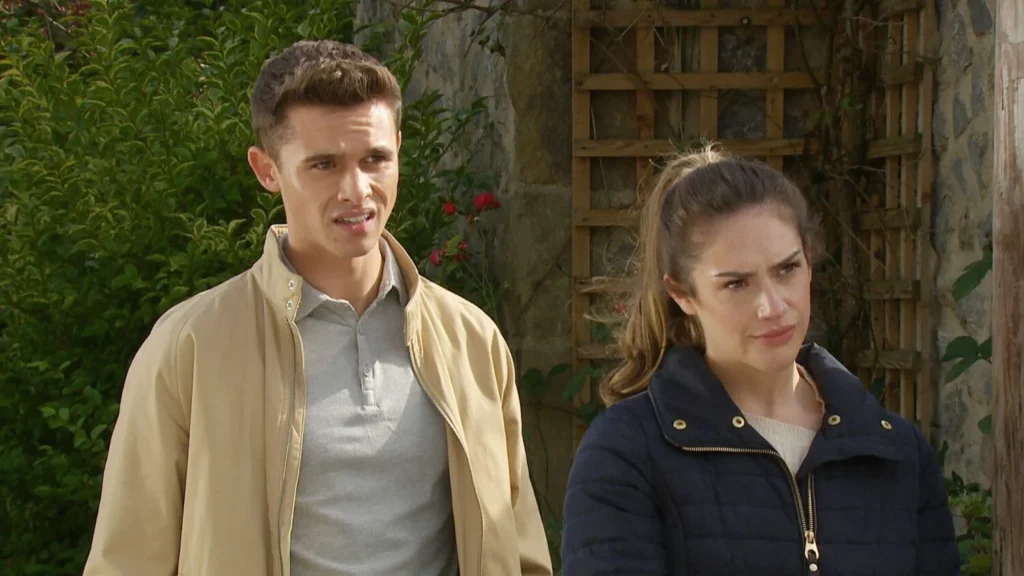 There was big age difference between Vic and Jacob (Credit: ITV)