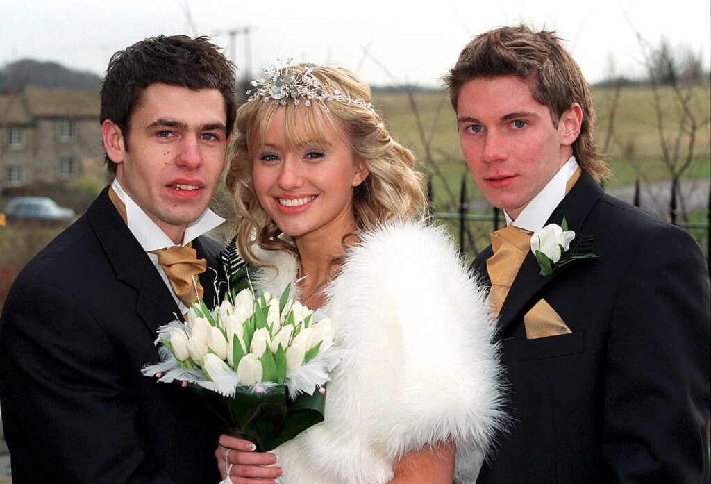 Katie was caught in a love triangle with Andy and Robert (Credit: ITV/Shutterstock)
