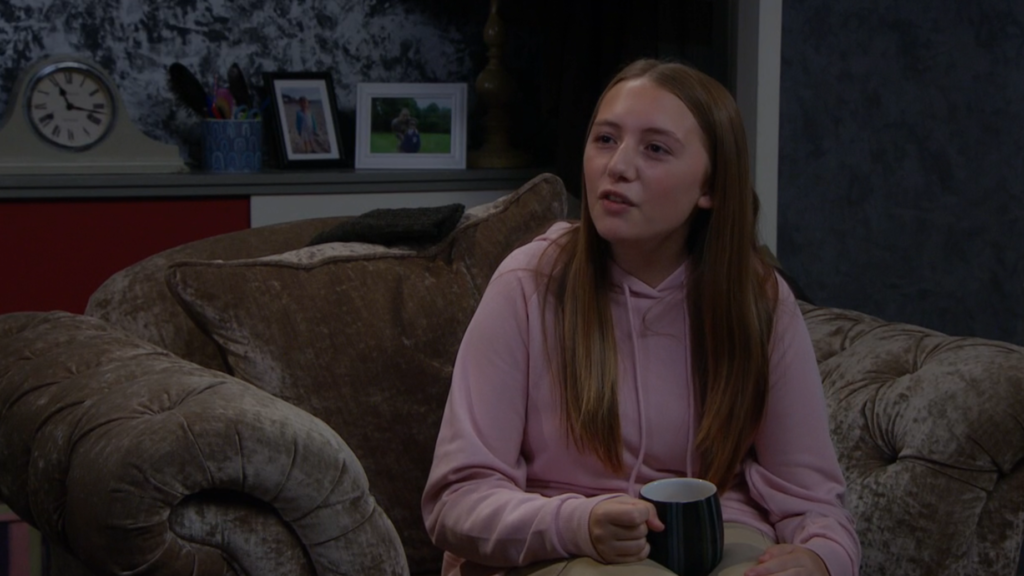 Angelica is firmly Team Tom (Credit: ITV)