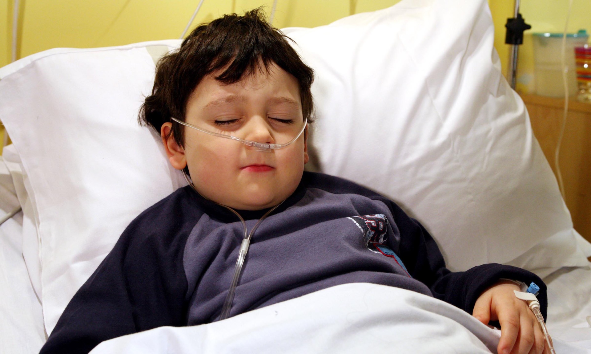 TJ was in hospital with E-Coli (Credit: ITV/Shutterstock)