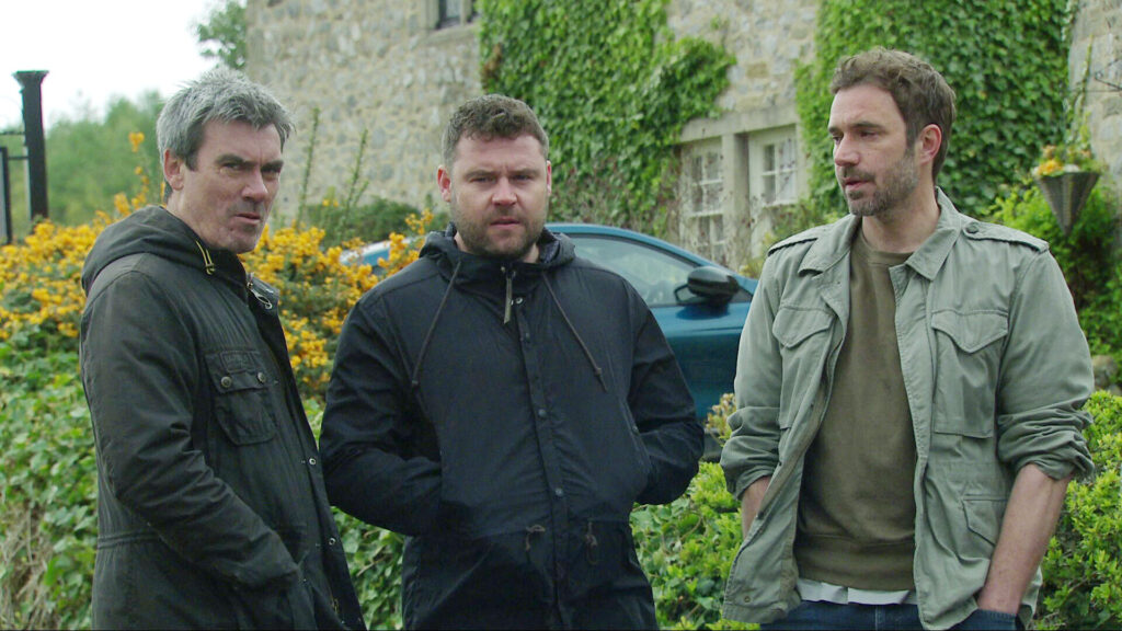 Cain Aaron and john team up in the street