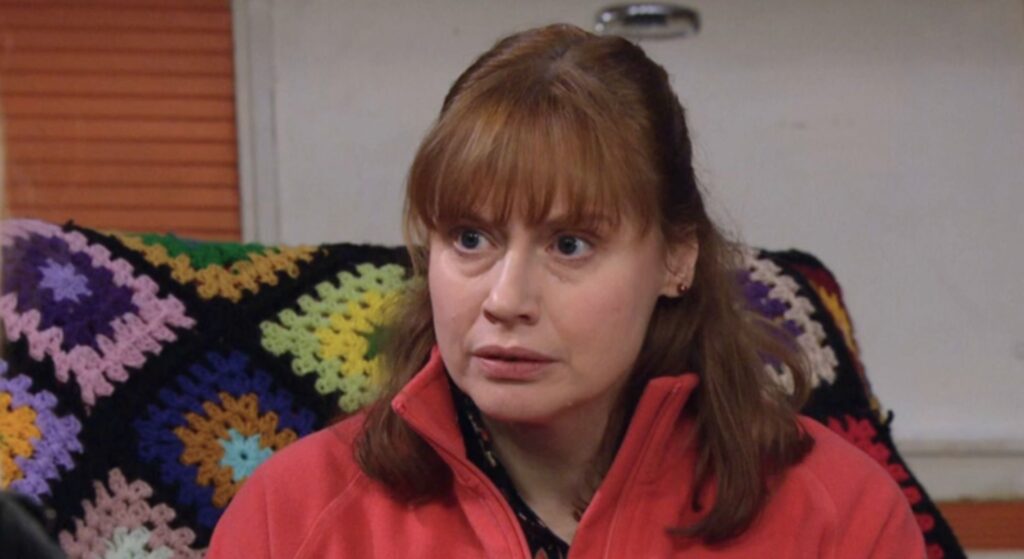 Lydia in Emmerdale upset
