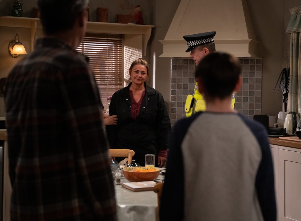 Moira is arrested in Emmerdale 