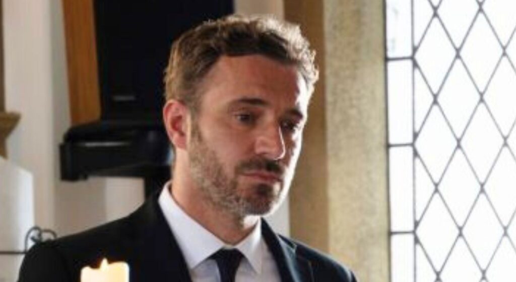 John Sugden looks panicked (Credit: ITV/Comp Emmerdale Insider)