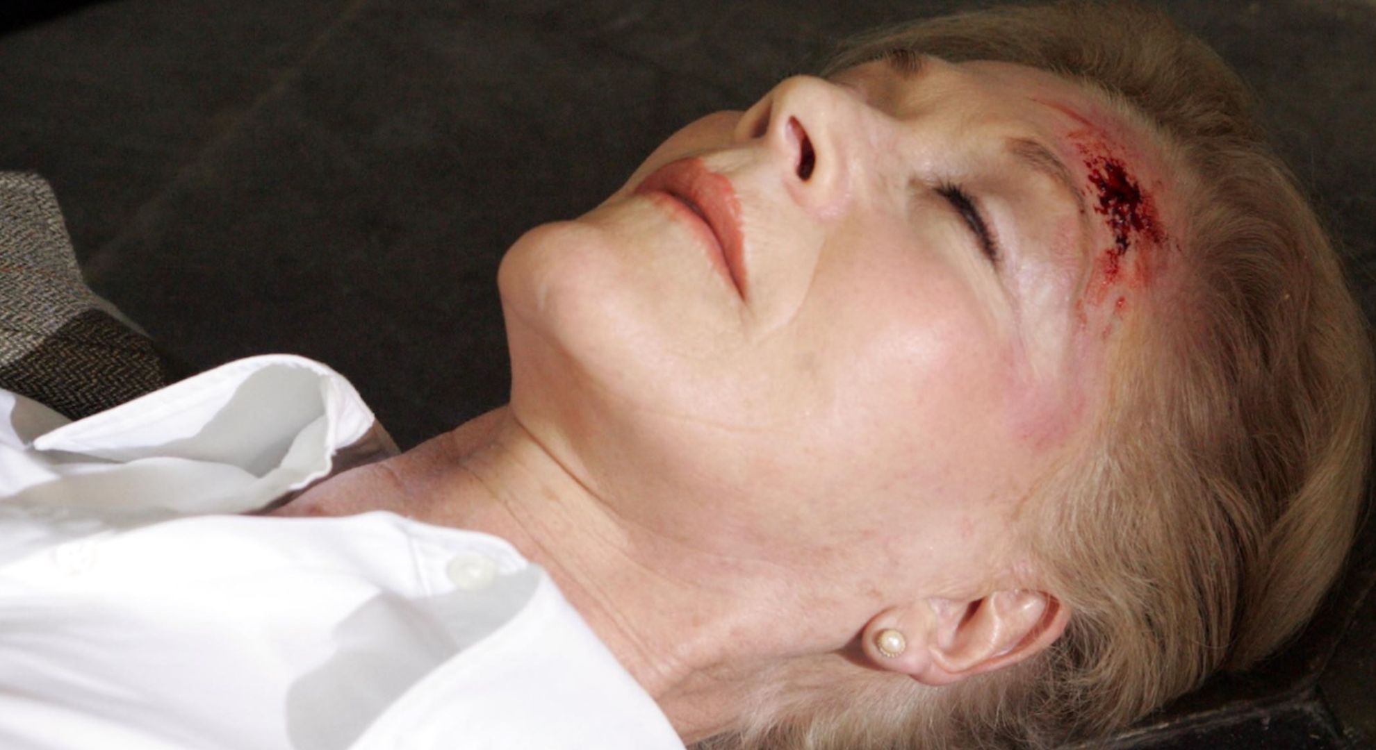 Classic Emmerdale preview: Rosemary in danger as she plunges from a balcony, and it's Sharon's wedding day!