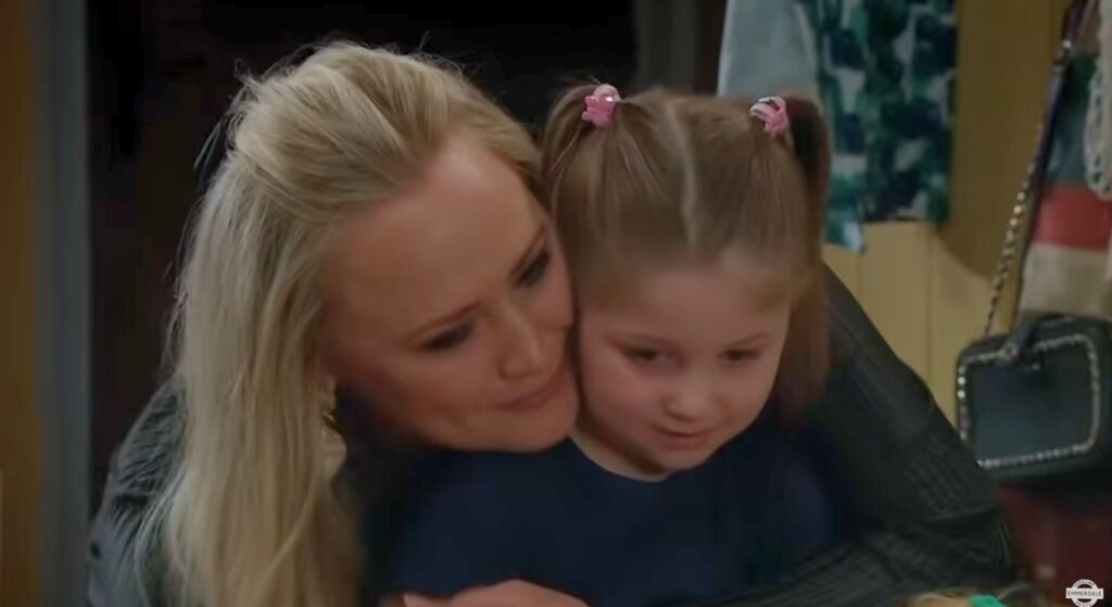 Tracy and Frankie were in some emotional scenes tonight (Credit: ITV)