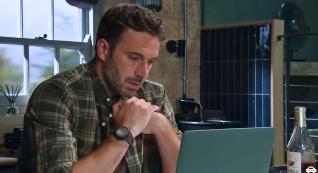 John was struggling with his guilt in Emmerdale (Credit: ITV)