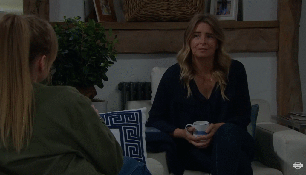 Charity is opening up to Vanessa - but are they growing closer again? (Credit: ITV)