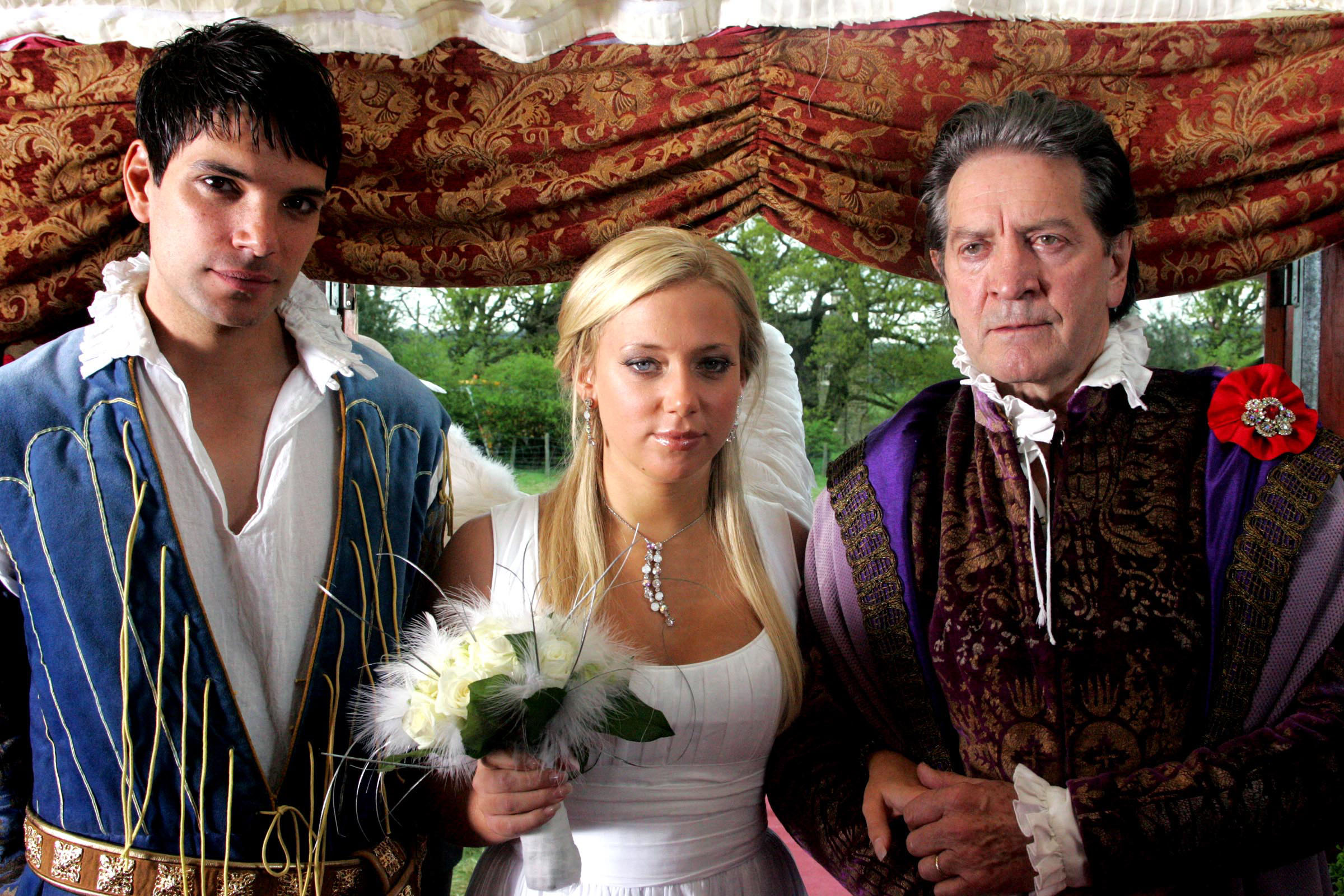 Paul, Sharon and Rodney in Emmerdale