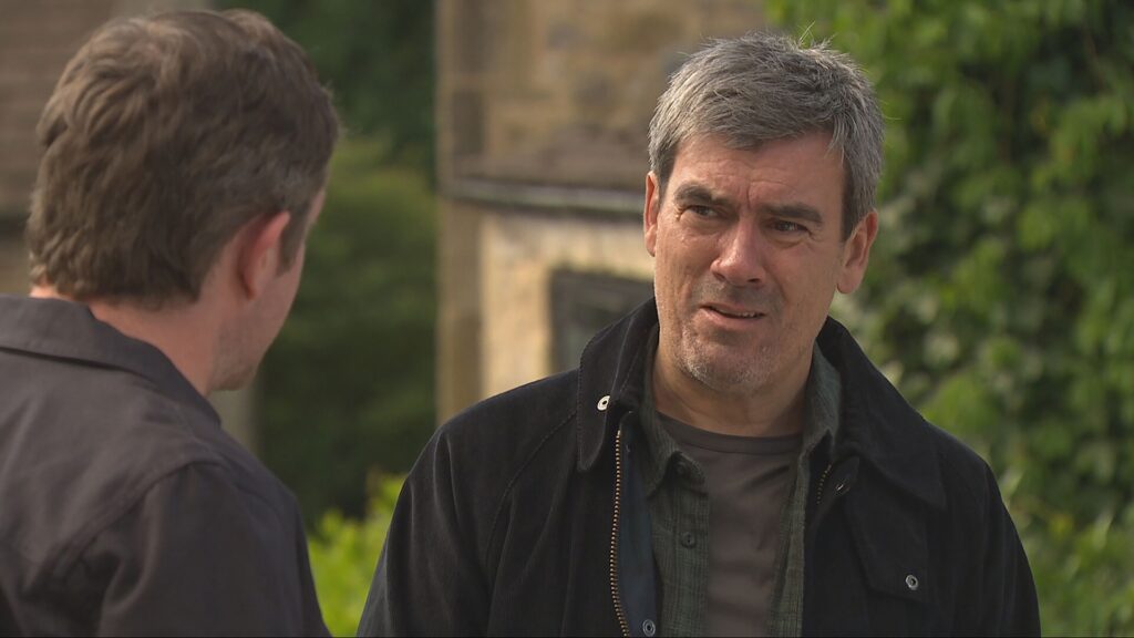Cain is shocked when he hears about new evidence