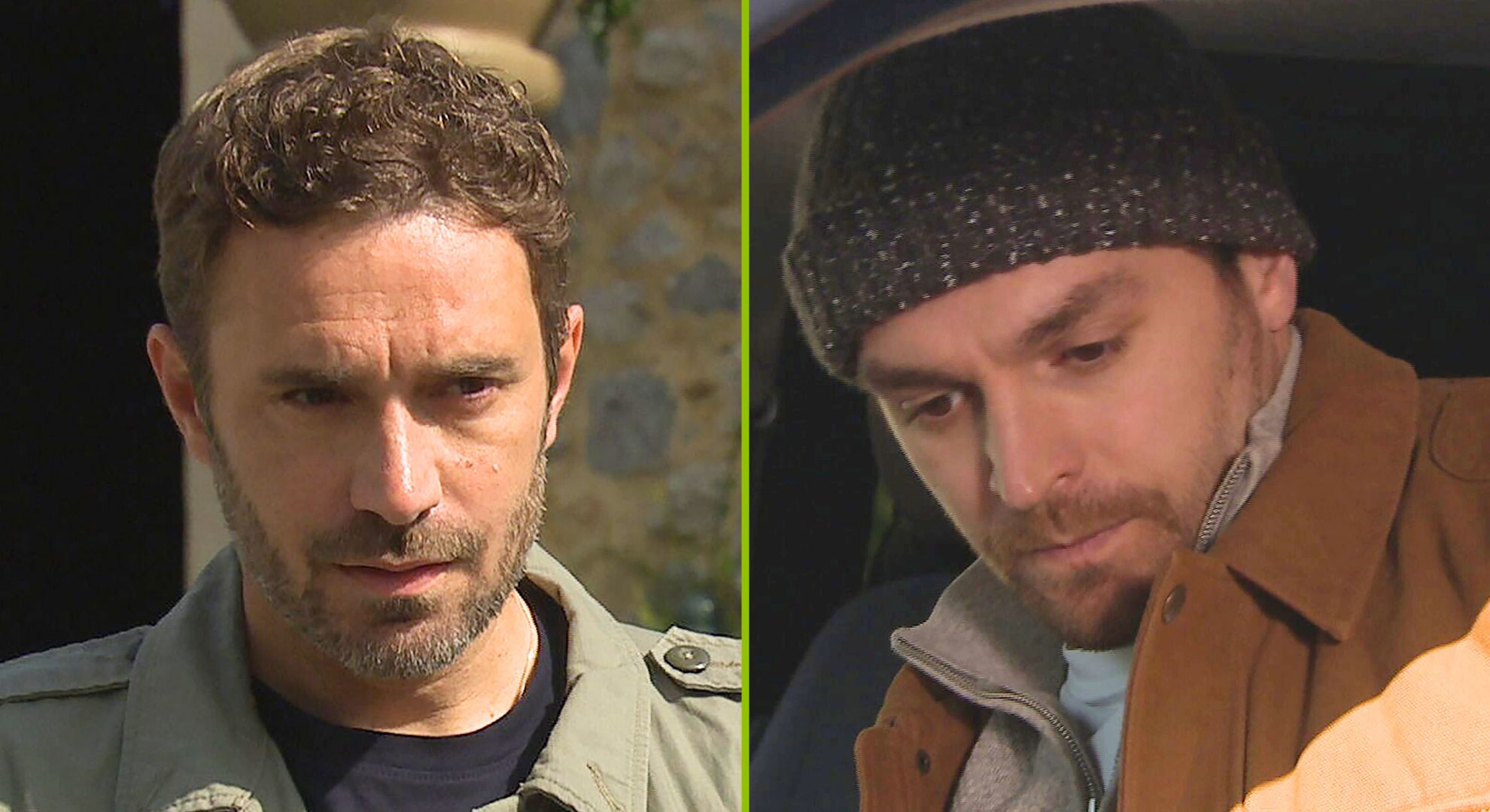  Guilty Aaron and John prepare to run as Mack makes a chilling discovery about Nate’s killer