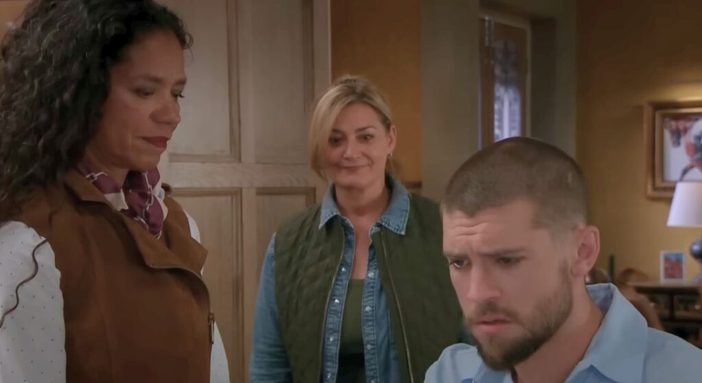 Celia and Moira were clear with Joe (Credit: ITV)