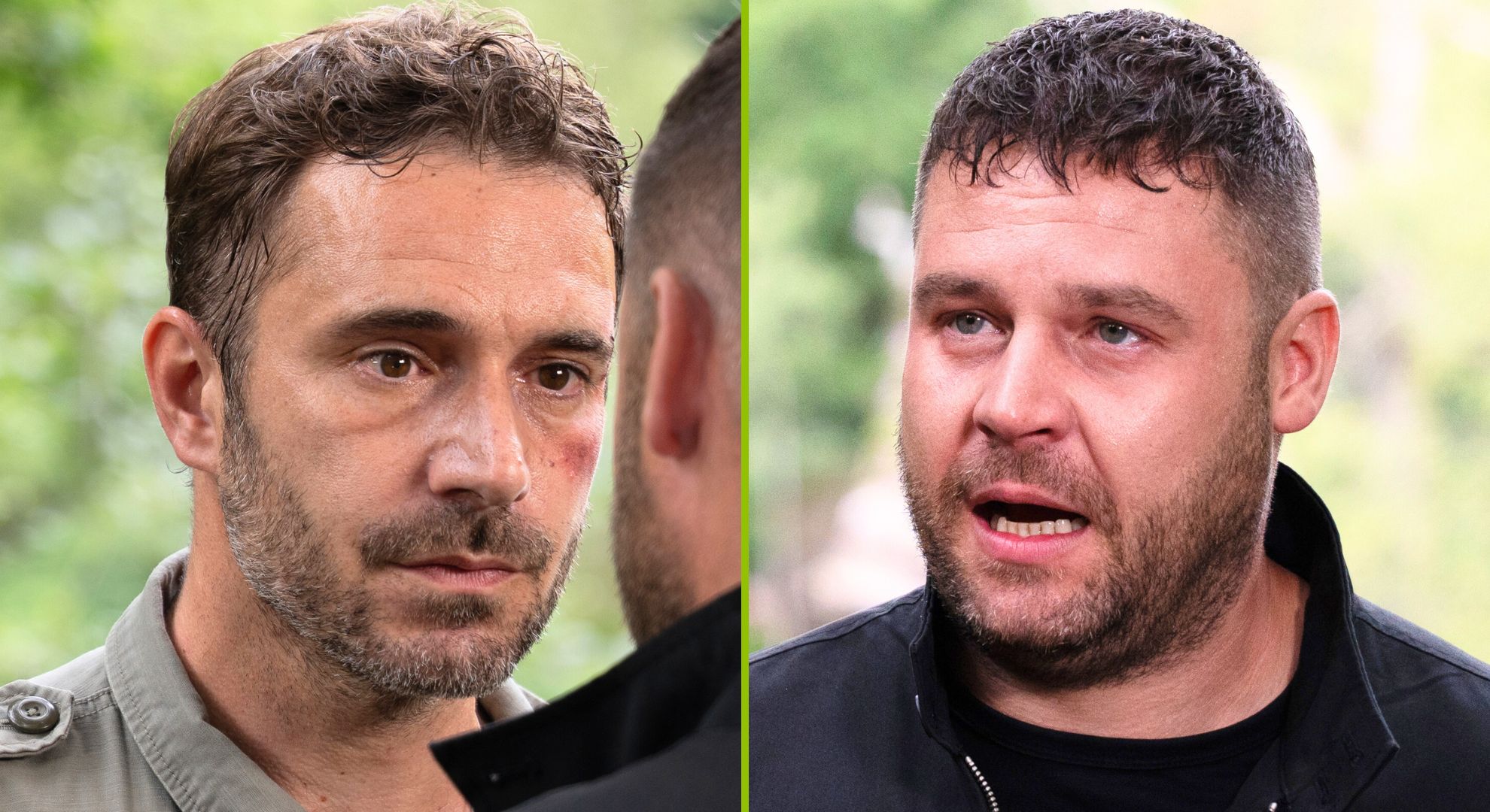 Aaron races to save dying Mack after rumbling John's killer secret