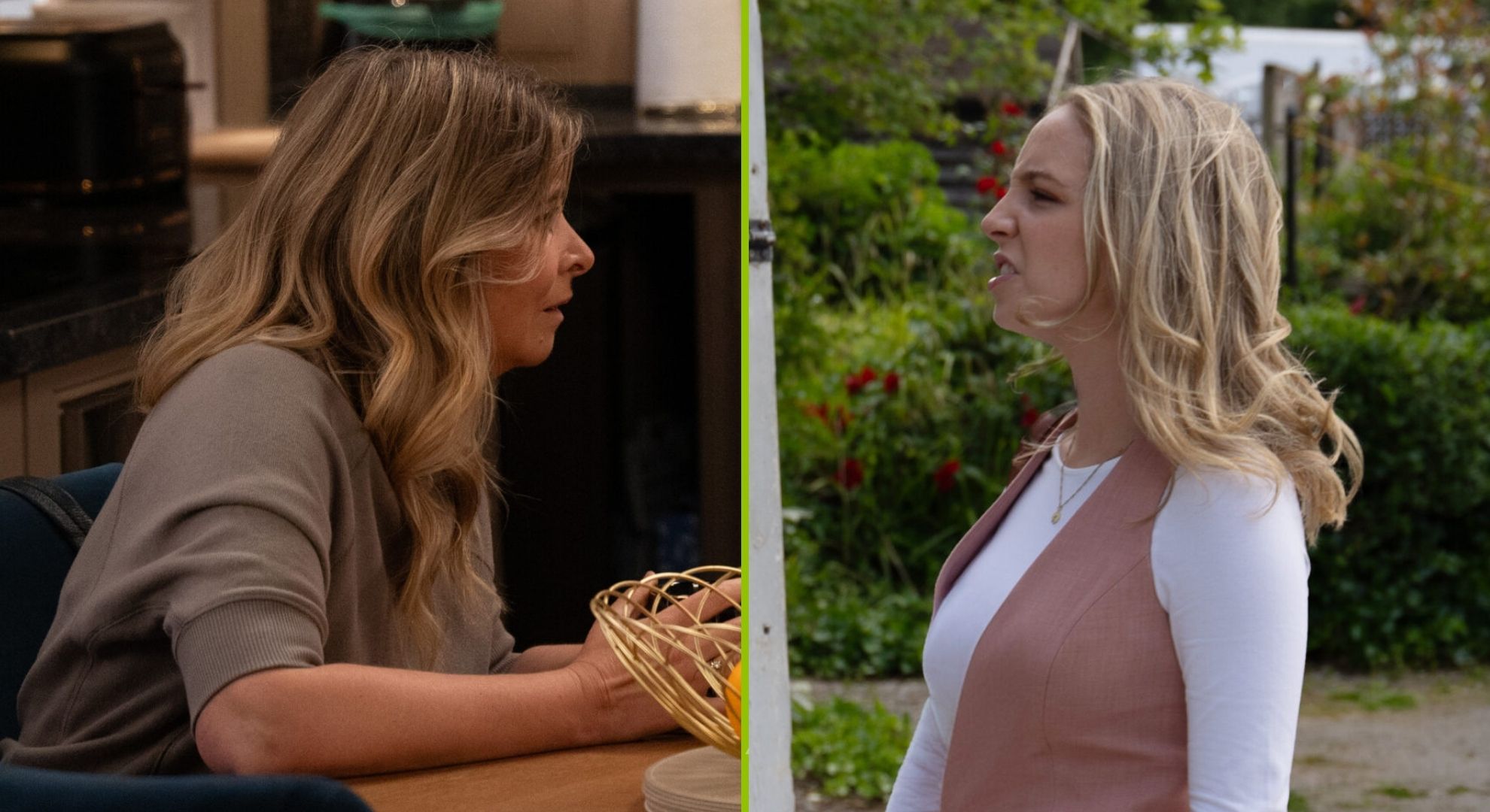 Charity confides in Vanessa and Belle ends things with Kammy