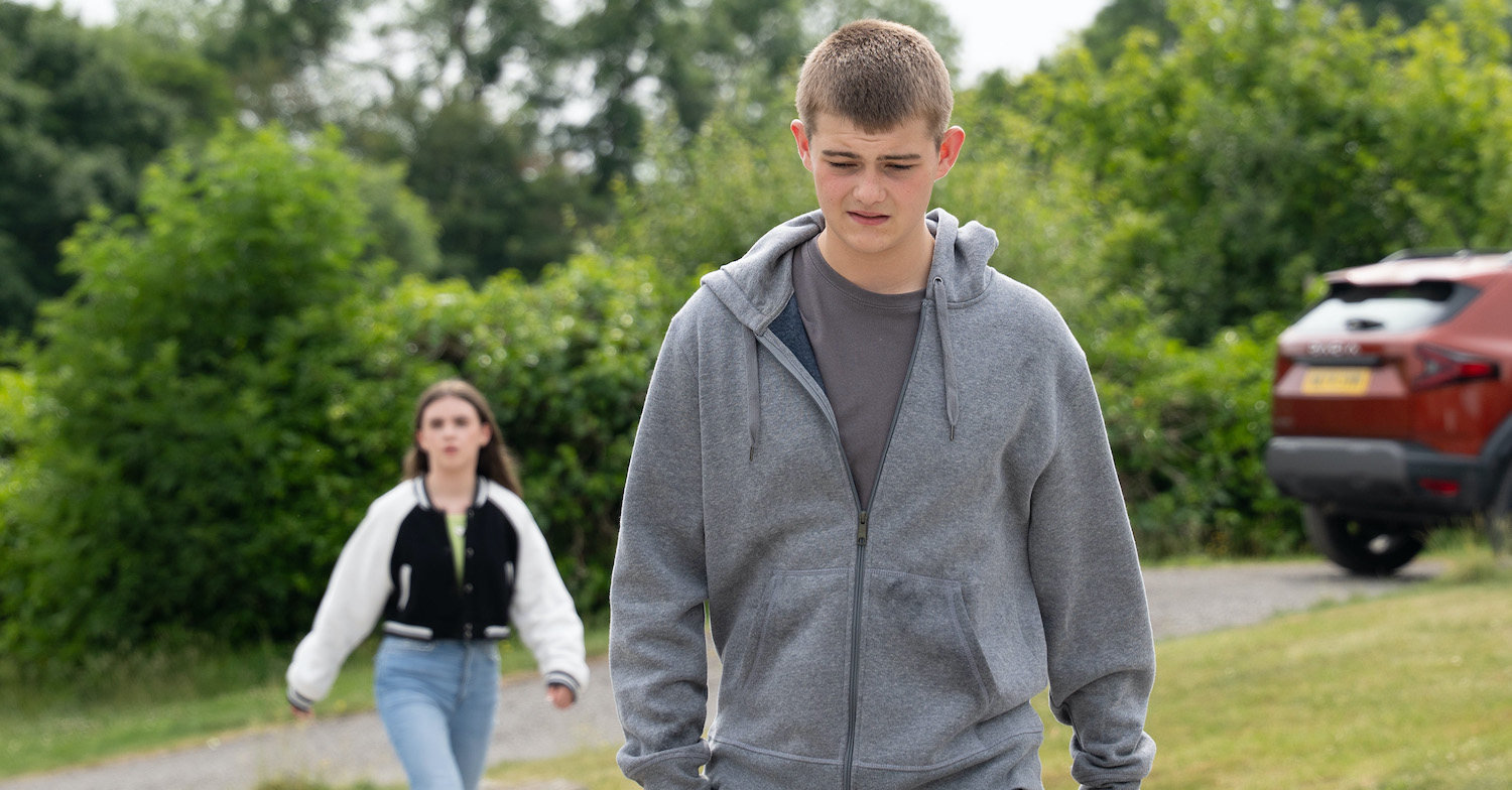 April tells Marlon what Dylan's really up to - but is she wrong?