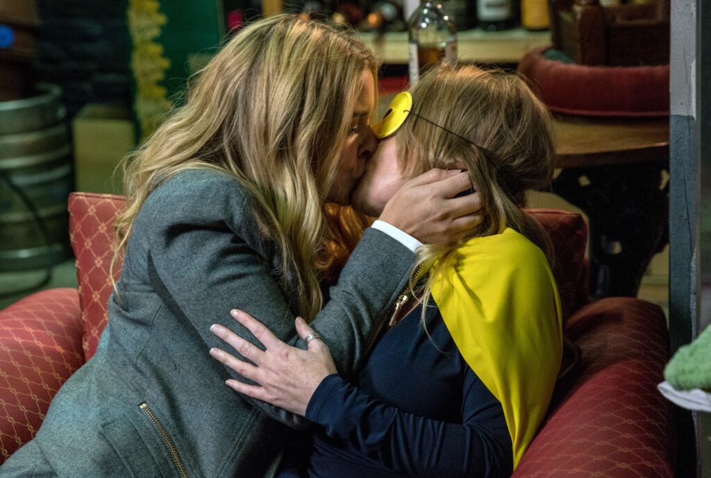 Charity and Vanessa had an unexpected kiss in 2017 and the rest is history (Credit: ITV/Shutterstock)
