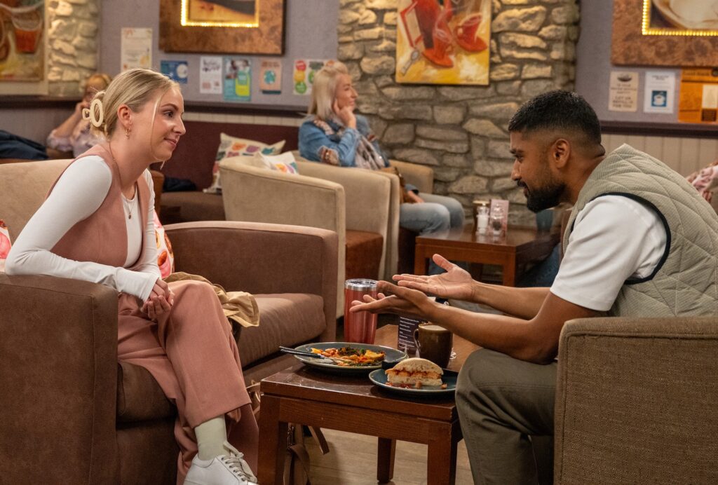 Belle and Kammy are moving forward (Credit: ITV)