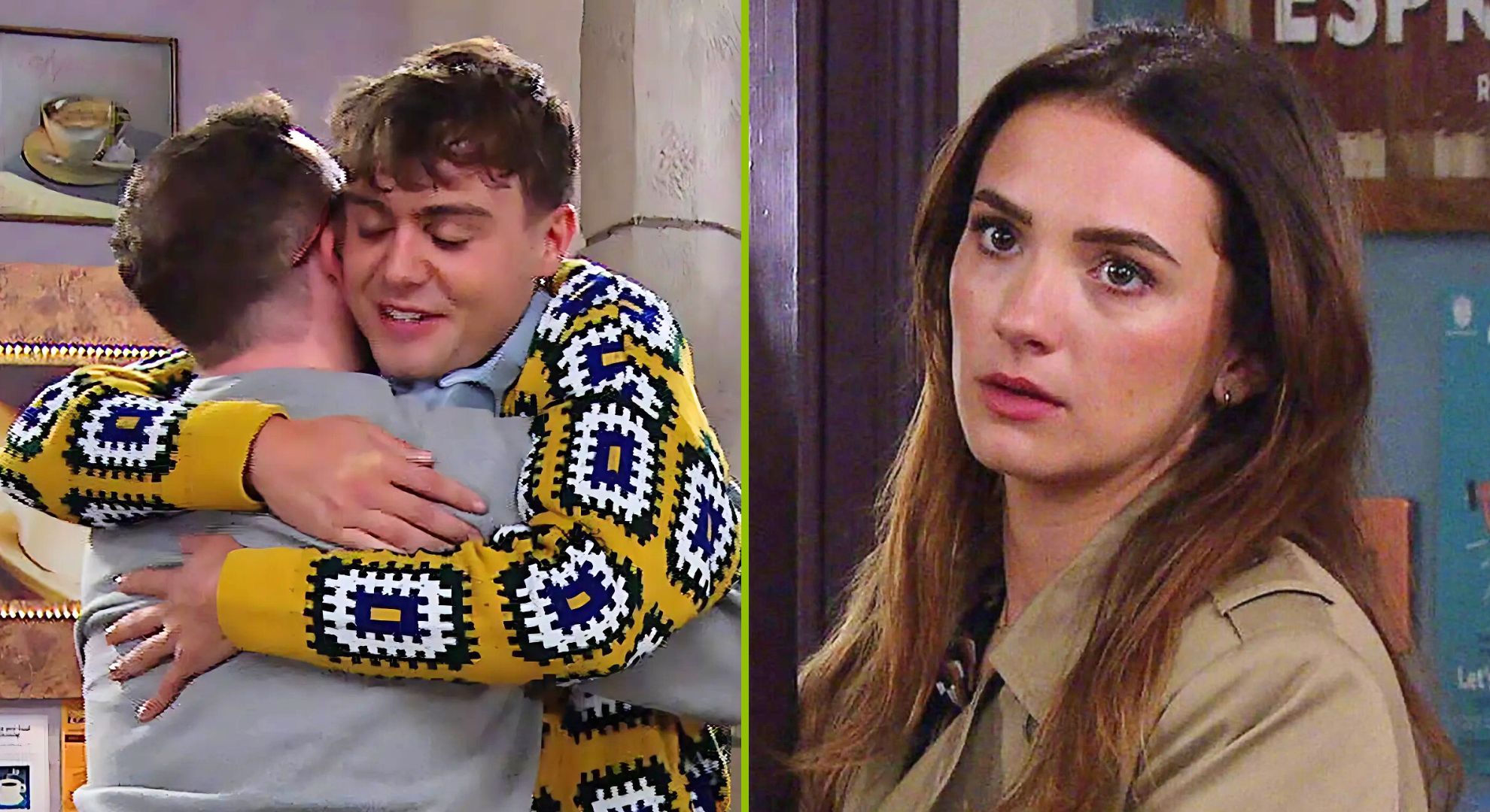 Gabby battles to save her marriage as Vinny gets cosy with Lewis