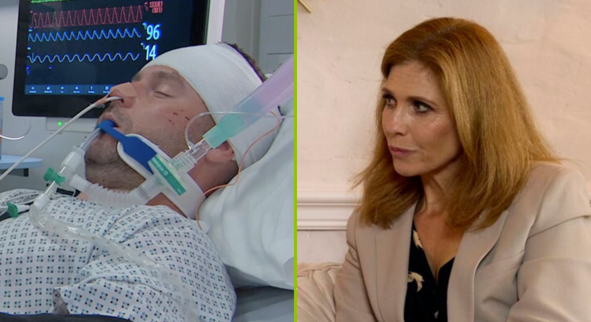  Aaron being woken up as Victoria’s suspicions grow and Bernice turns to Bob