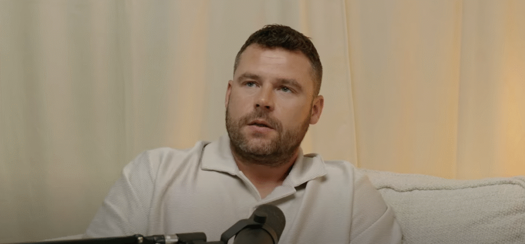 Danny Miller on an interview podcast