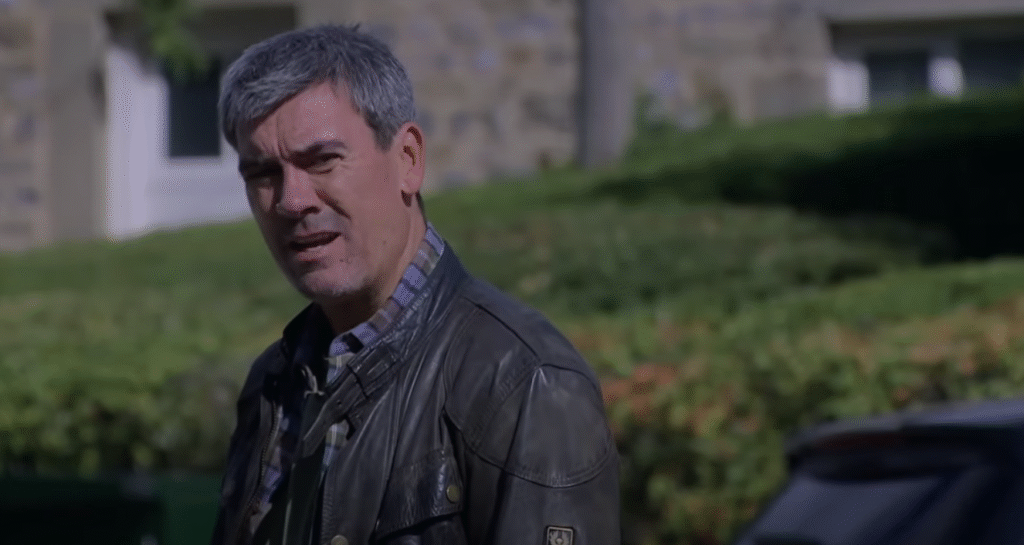 Cain Dingle angry in Emmerdale 