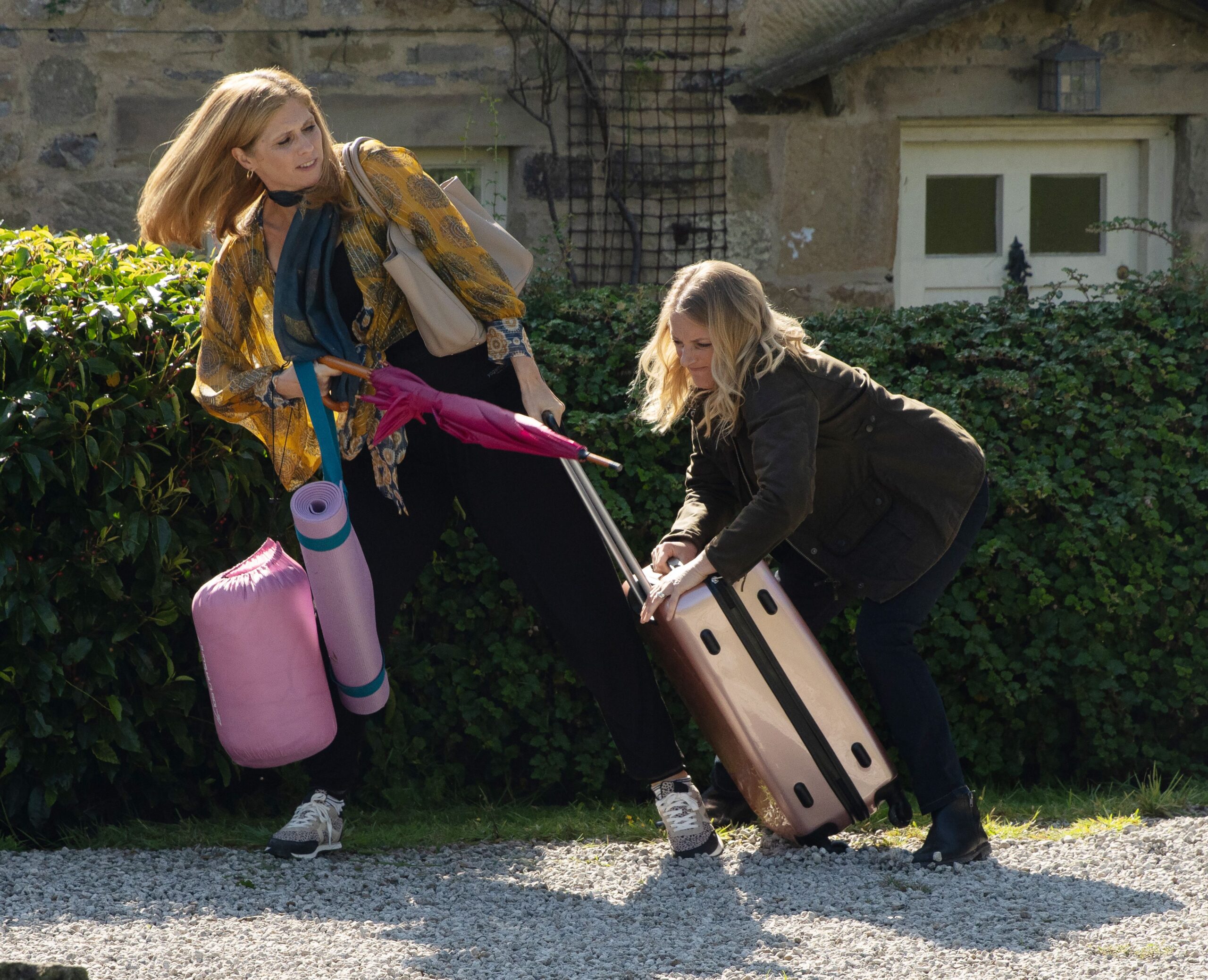 Bernice and Nicola fighting in Emmerdale
