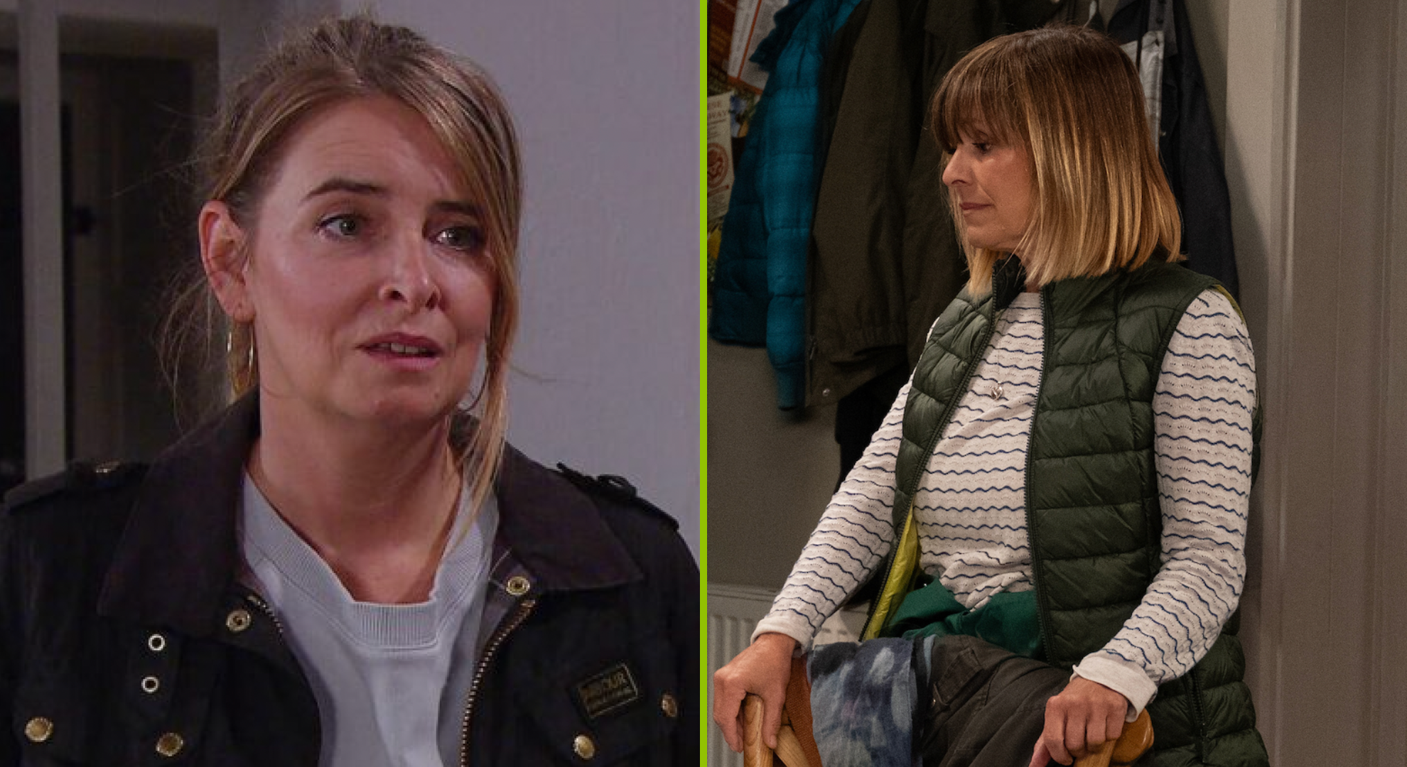 Charity books an abortion and Rhona can't forgive April