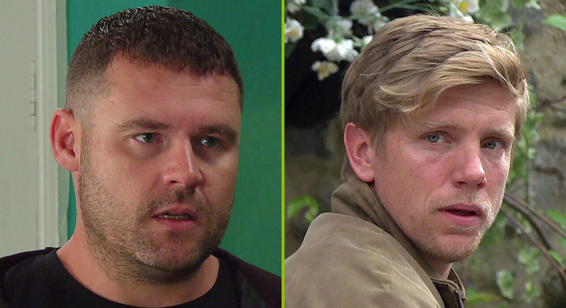 Robert is outed as Aaron catches him kissing Kev