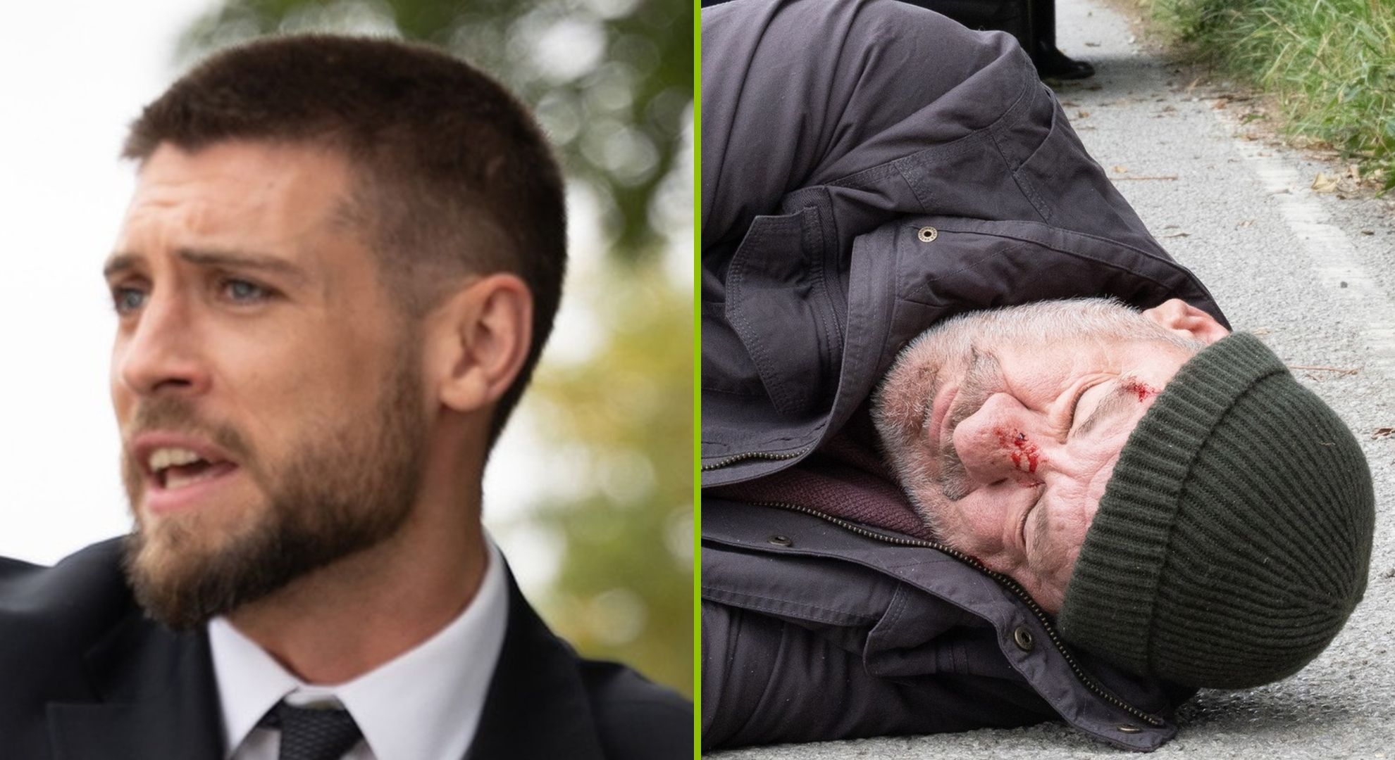 Jimmy's life hangs in the balance after being run over by Joe