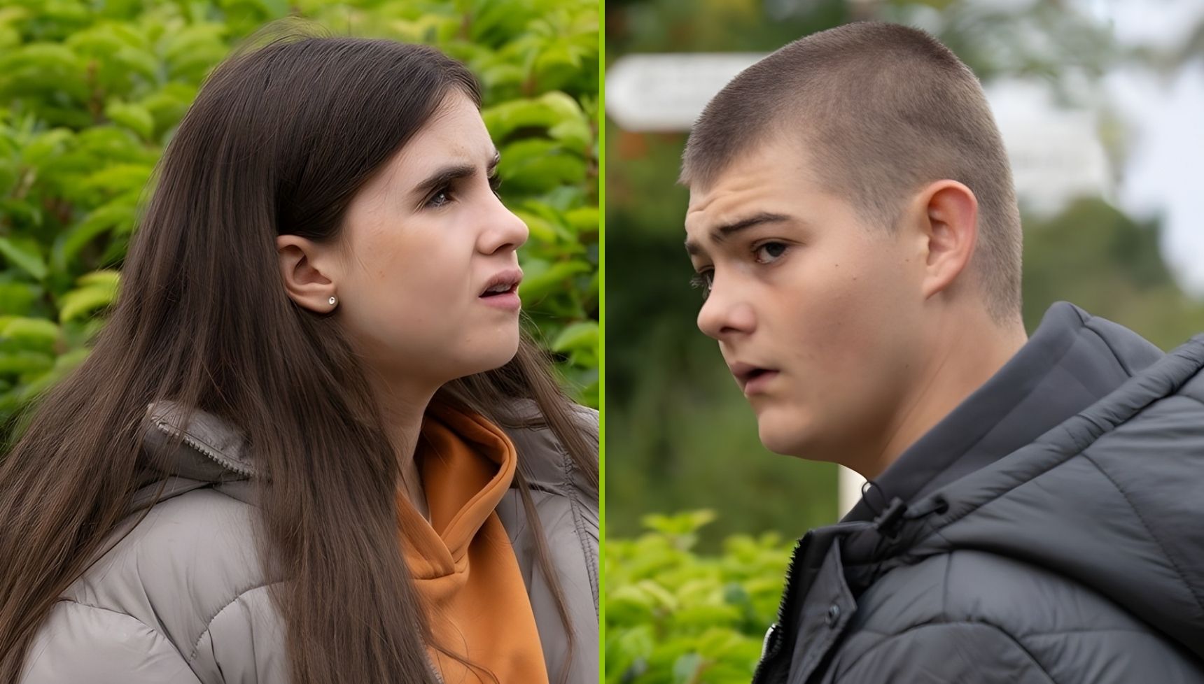 April and Dylan prepare to do a runner with Ray's money