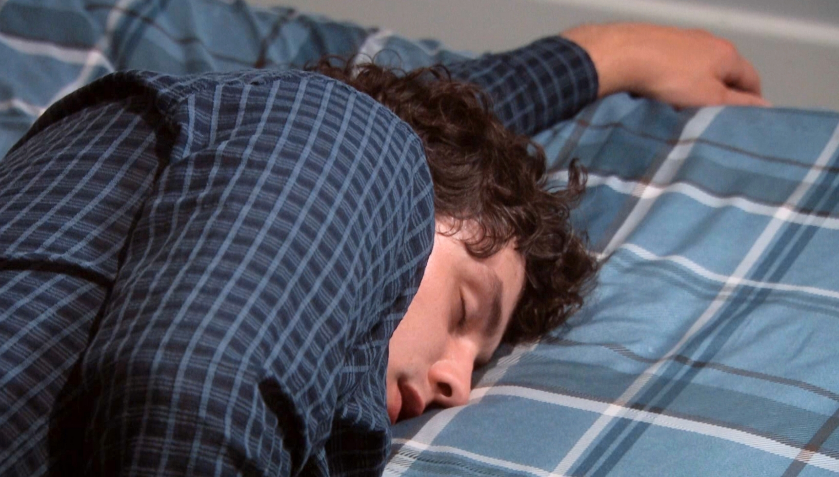 Callum unconscious in Emmerdale