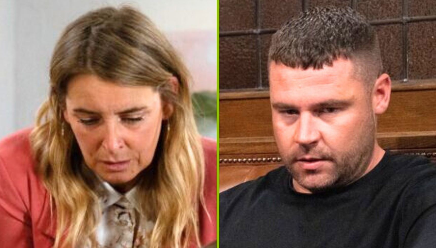 Charity is feeling uneasy and Aaron's angry with Robert and Kev