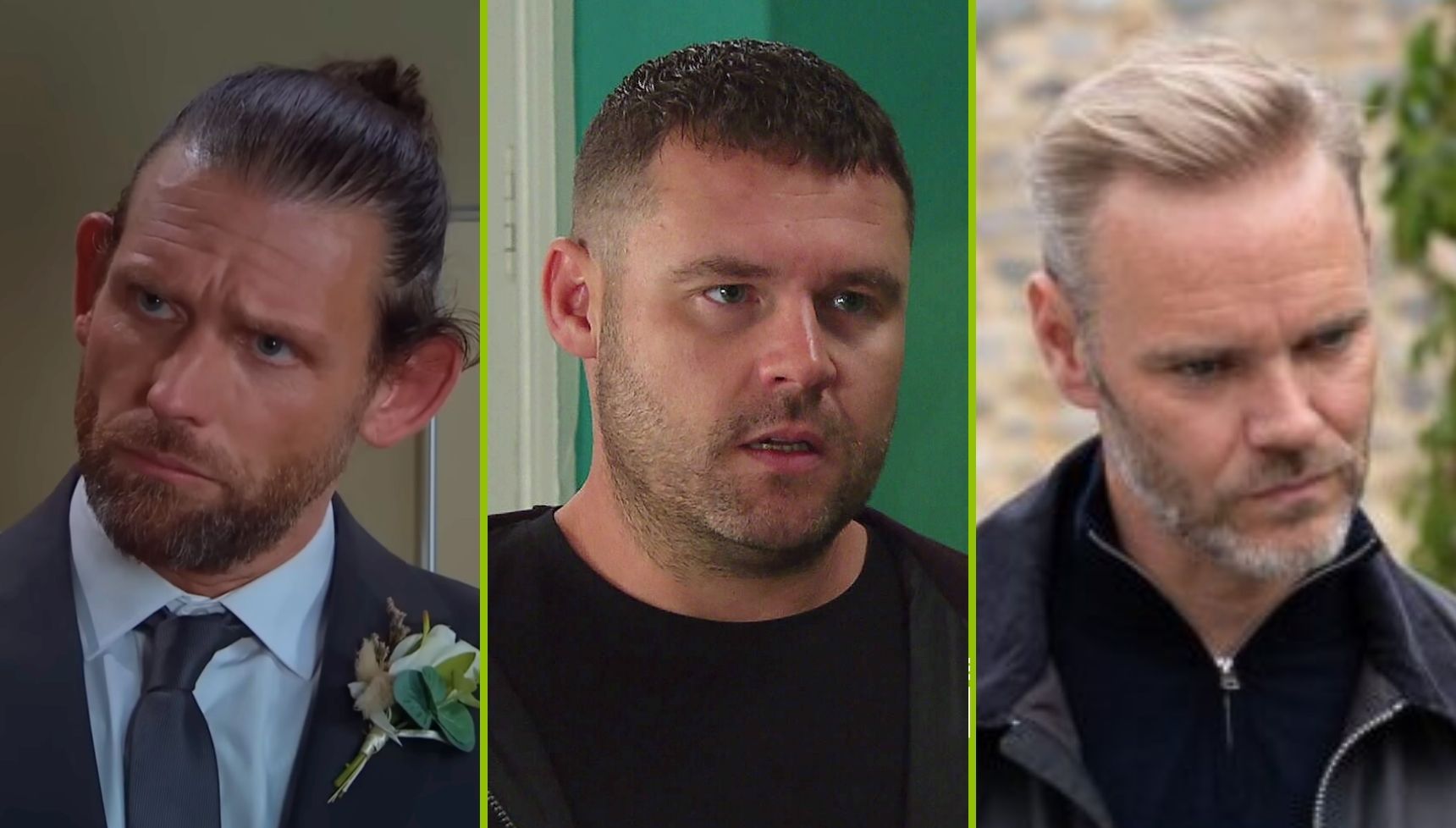 Kev's secret revealed, life-threatening danger for Robert and Aaron and an 'exit' for Ray
