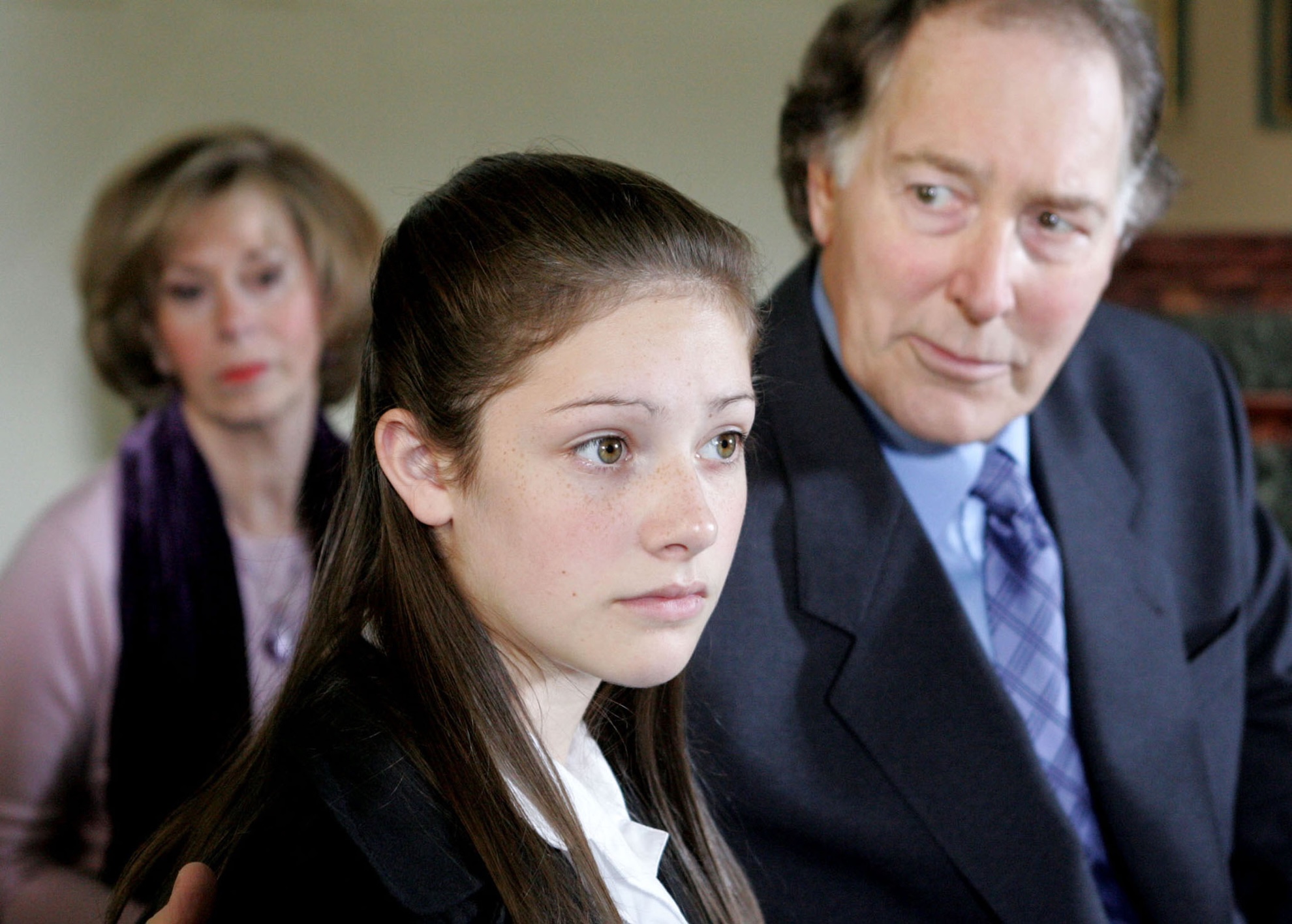 Victoria in court with Jack and Diane