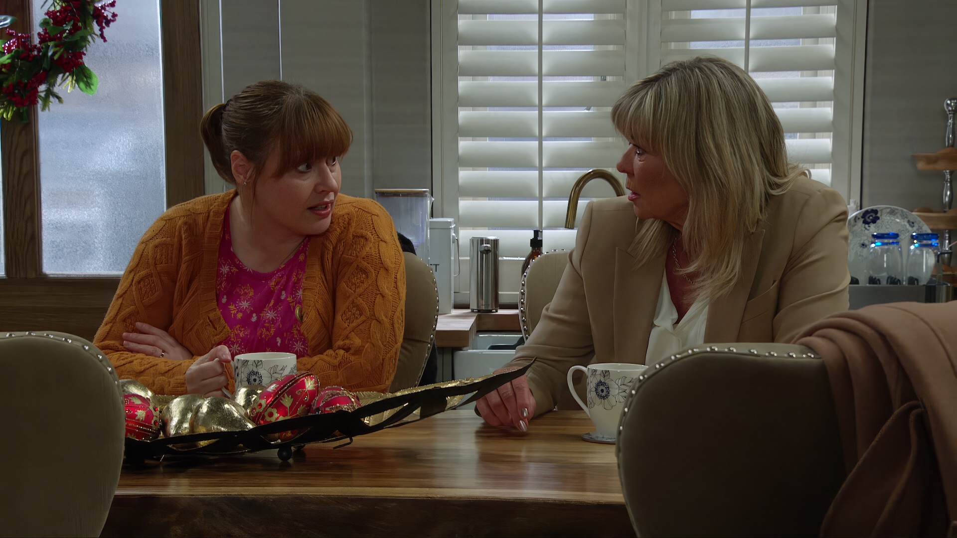 Lydia is annoyed with Kim