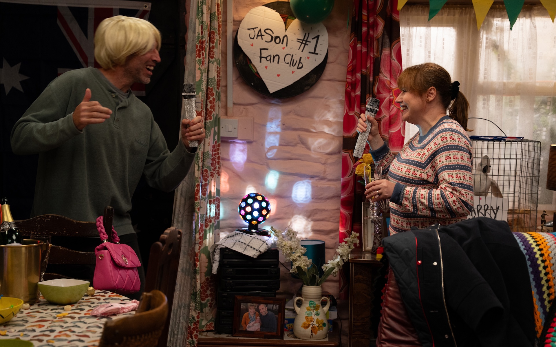 Lydia is chuffed with Sam's sweet gesture