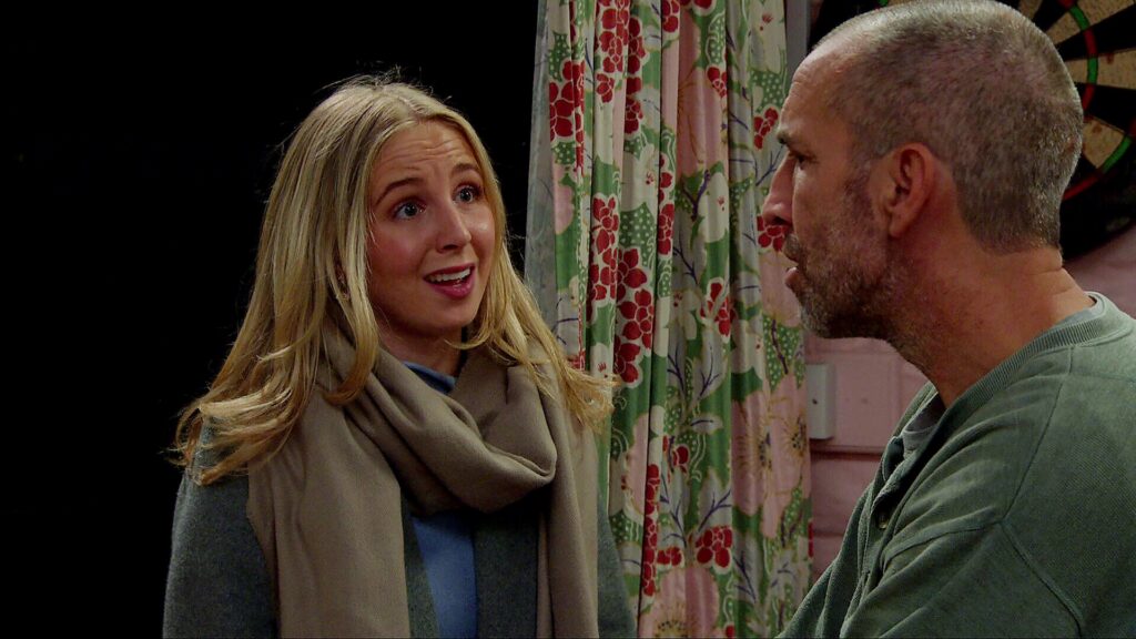 Belle and Sam plan a surprise for Lydia in Emmerdale