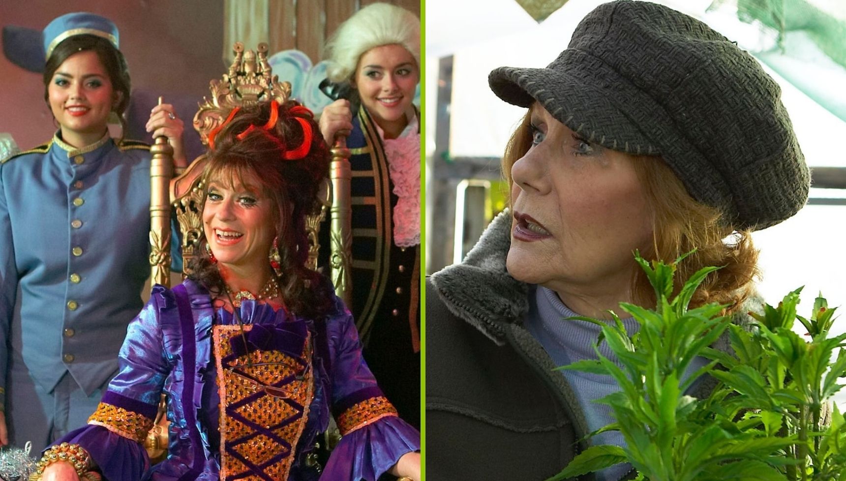 Classic Emmerdale preview: Christmas Day arrives but there's bad news for Perdy, Lily's secret is rumbled, and the panto hits a snag!