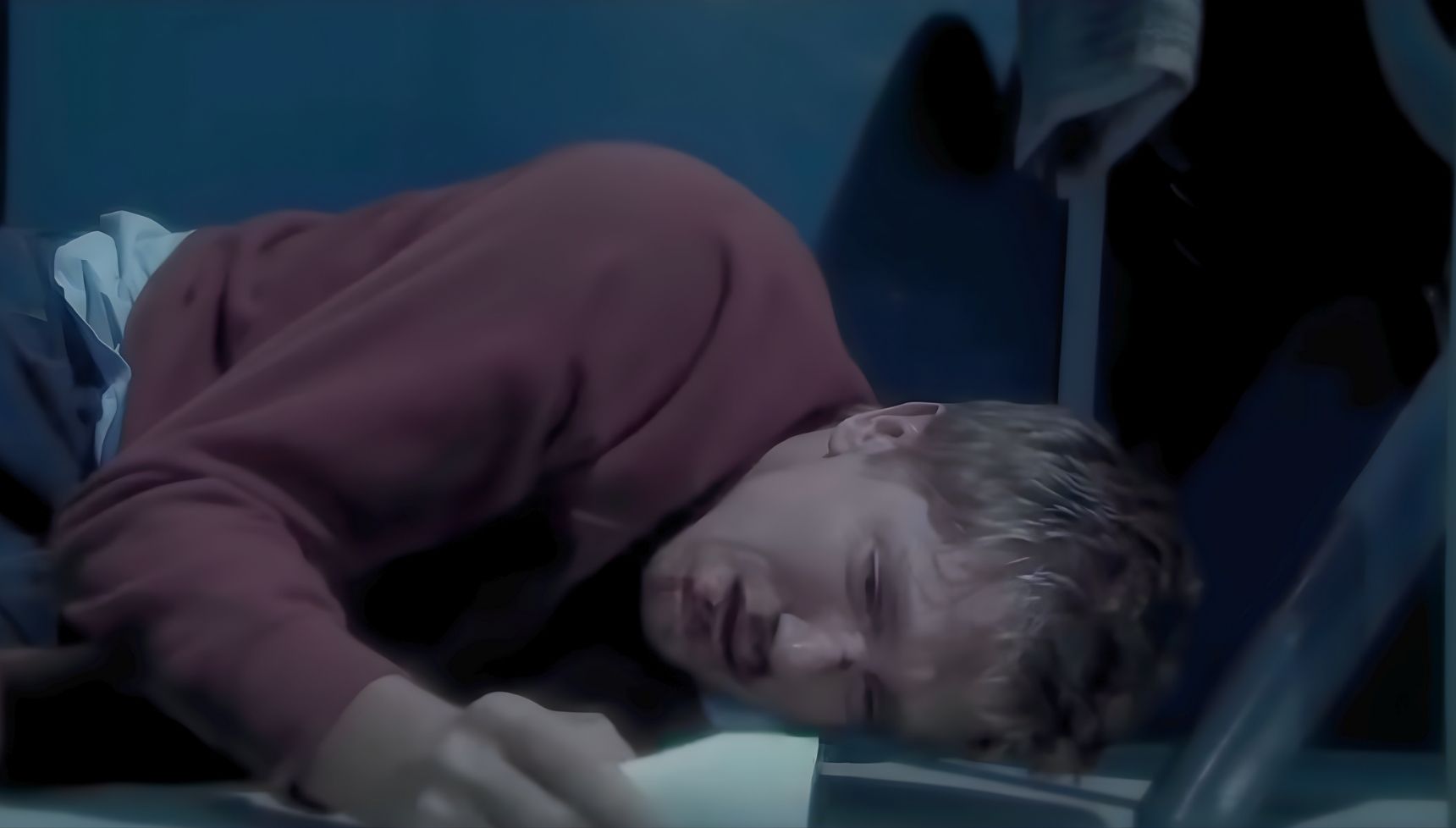 Robert was beaten in prison (Credit: ITV)