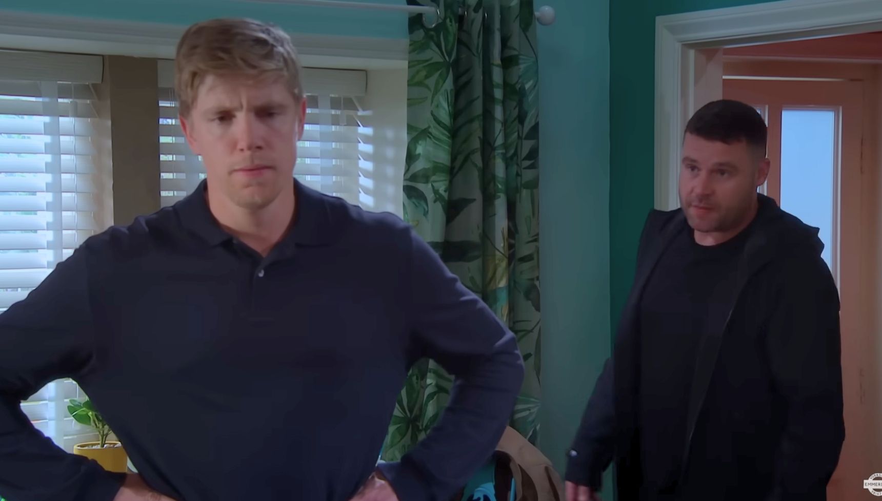 Robert is stuck (Credit: ITV)