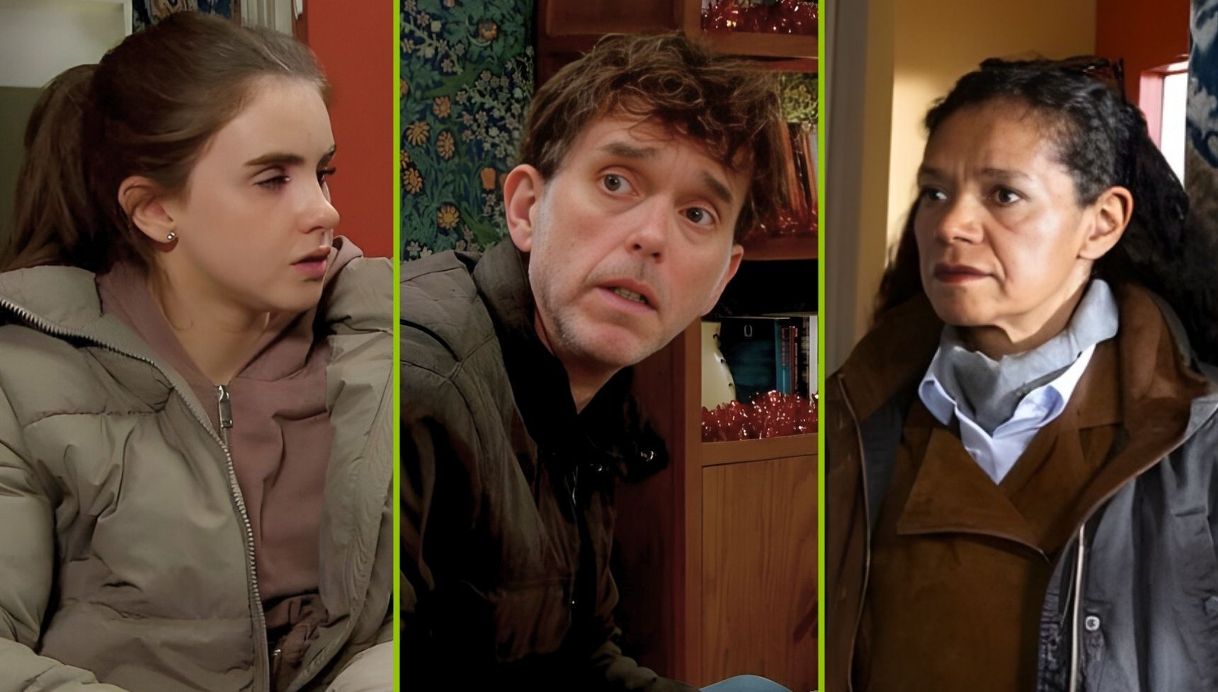 April comes clean and confesses everything to Marlon and Rhona