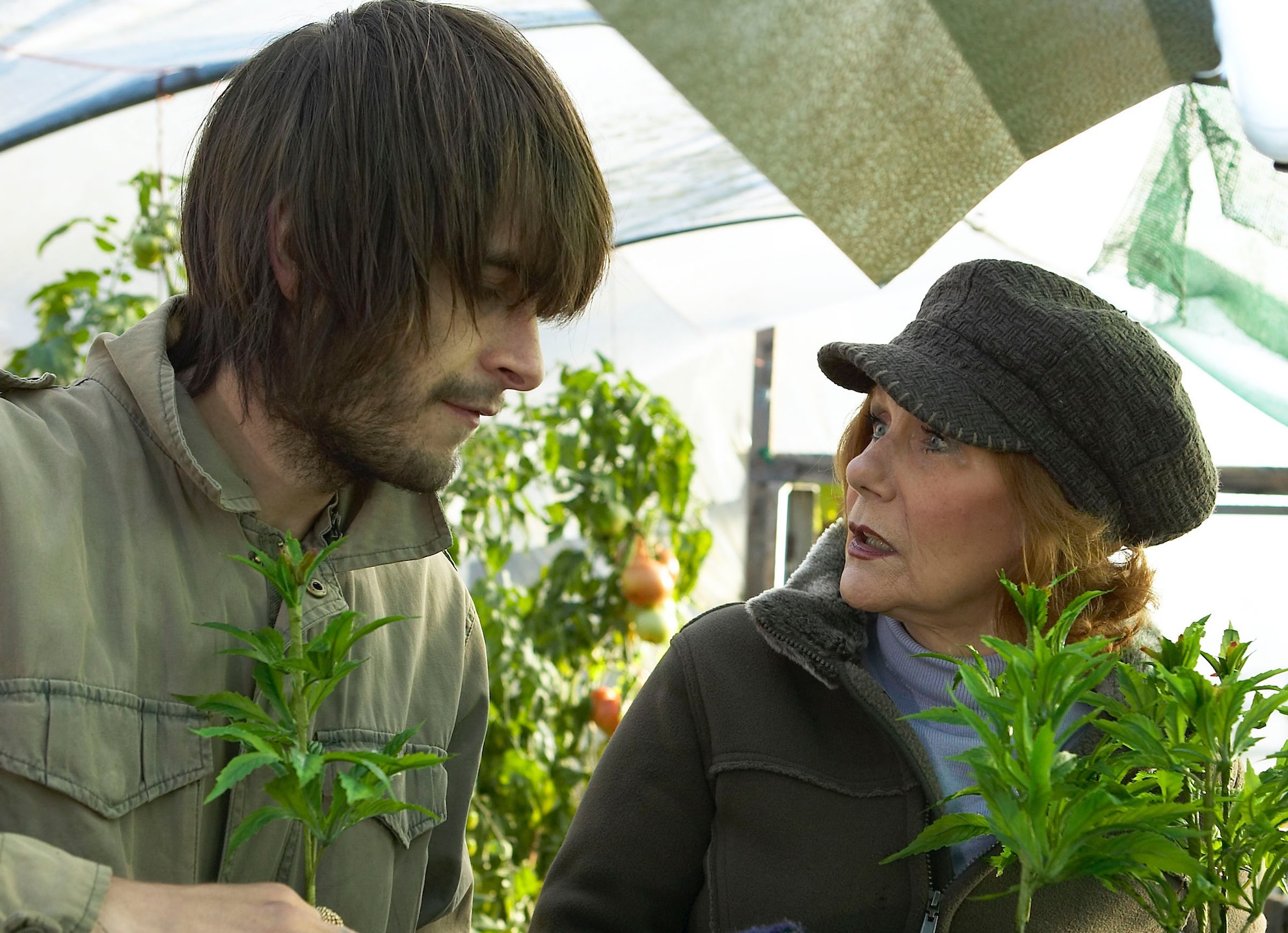 Eli finds Lily growing cannabis plants 