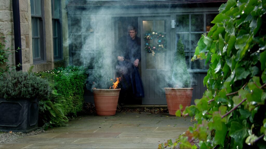 Robert and Aaron are the subject of attacks (Credit: ITV)