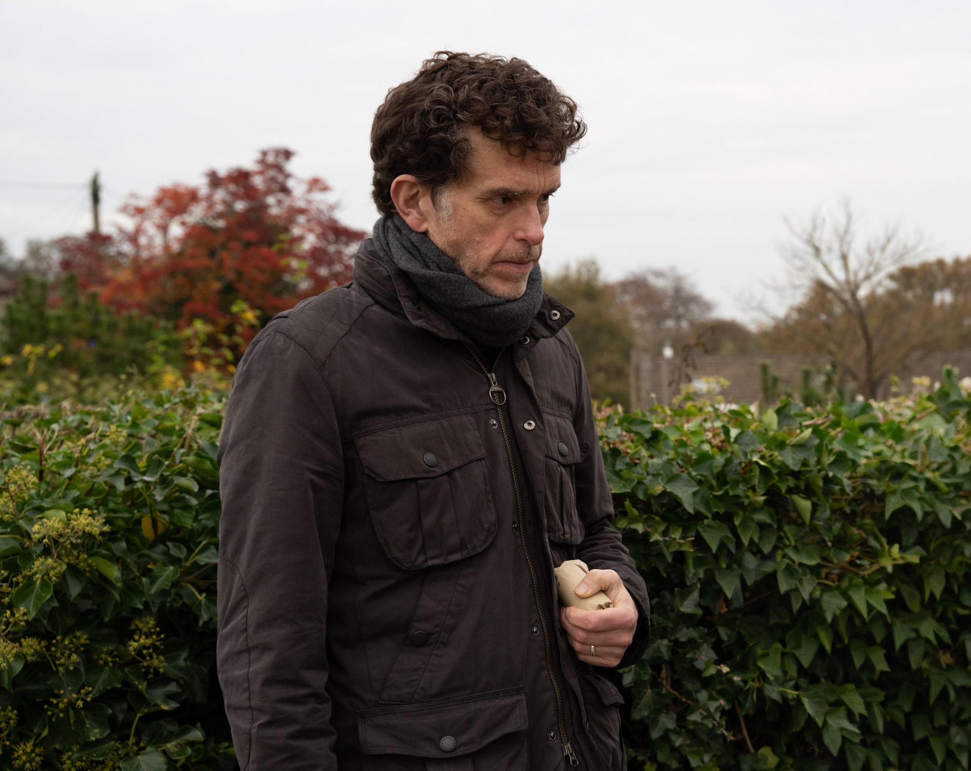 Is a worried Marlon under threat again? (Credit: ITV)