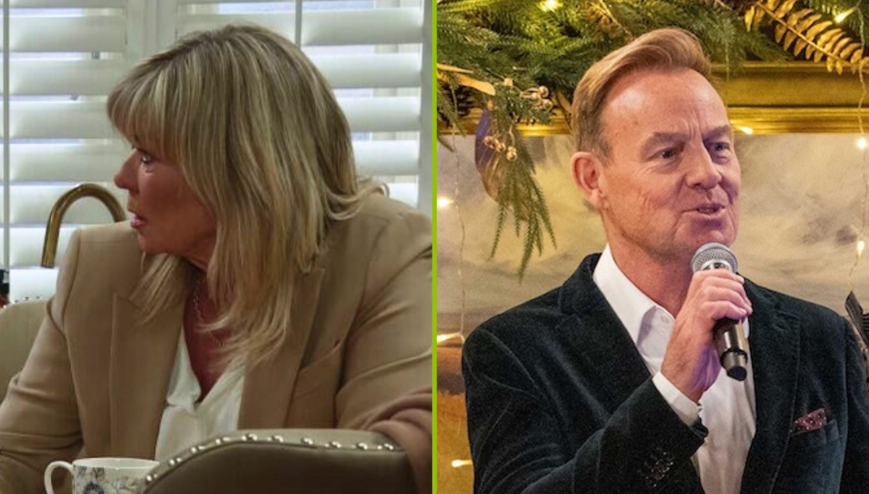 Kim left for dead as Jason Donovan surprises the Woolpack punters