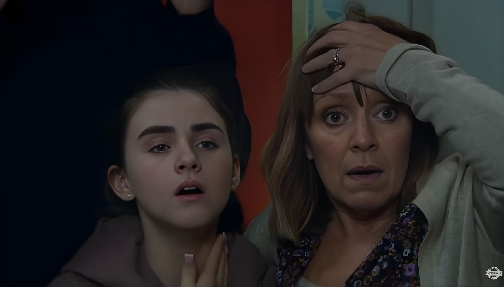 April and Rhona were terrified of Celia (Credit: ITV)