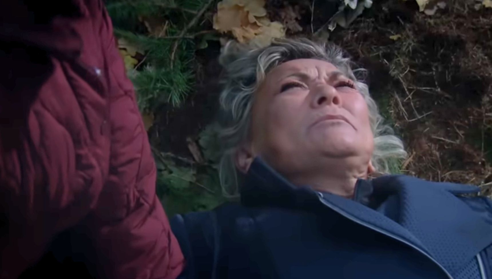 Lydia saved Kim's life - but also caused the accident in the first place (Credit: ITV)