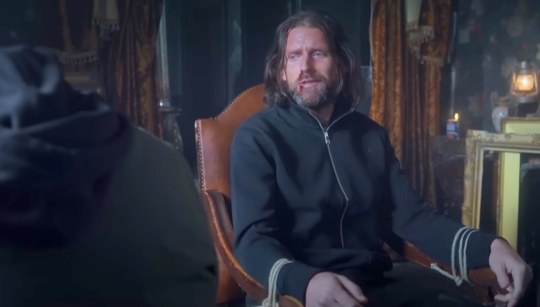 Kev is still tied up at John's mercy (Credit: ITV)