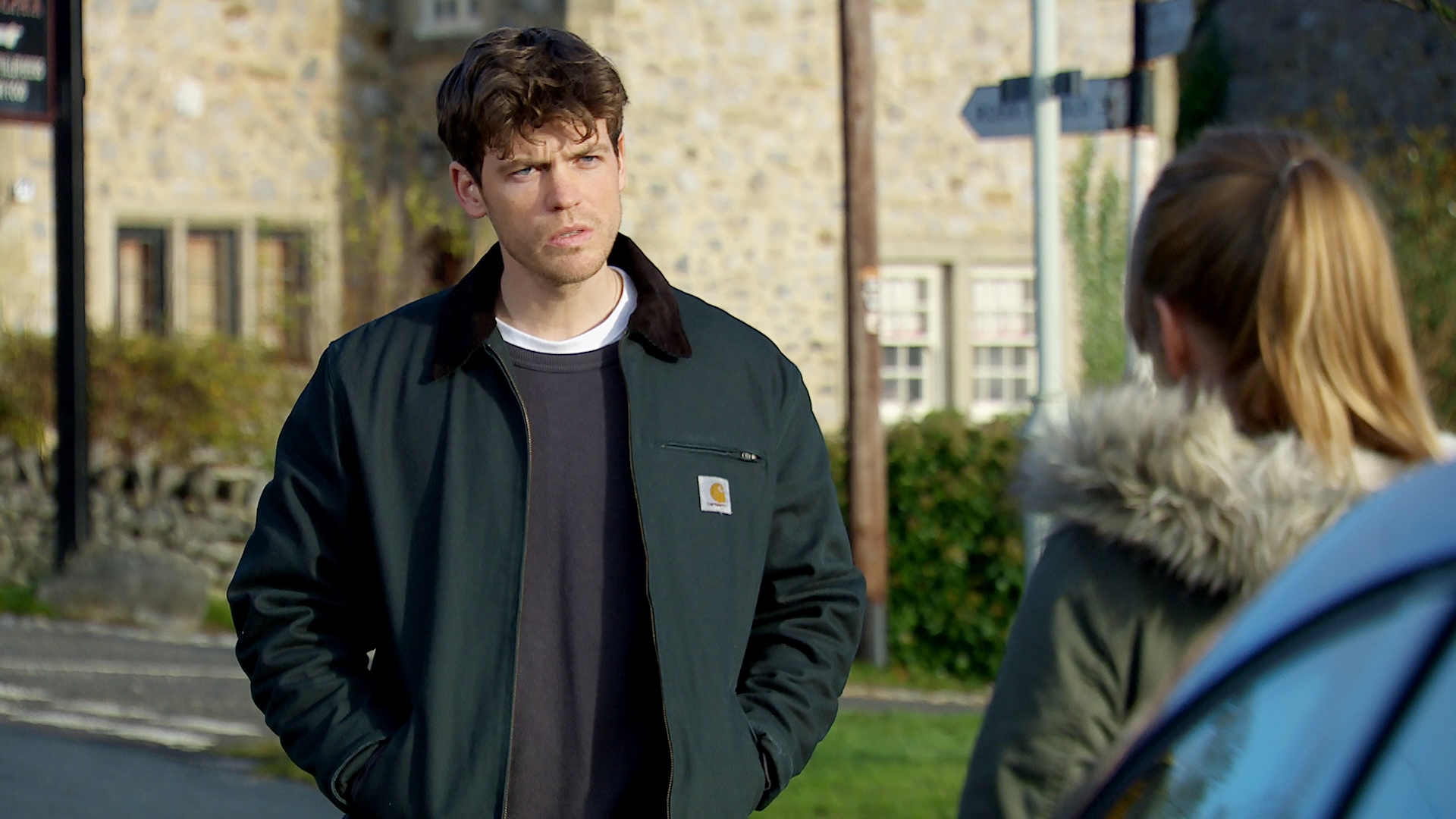 Pierce's son Marcus brought the villain back into Rhona's life briefly (Credit: ITV/Shutterstock)