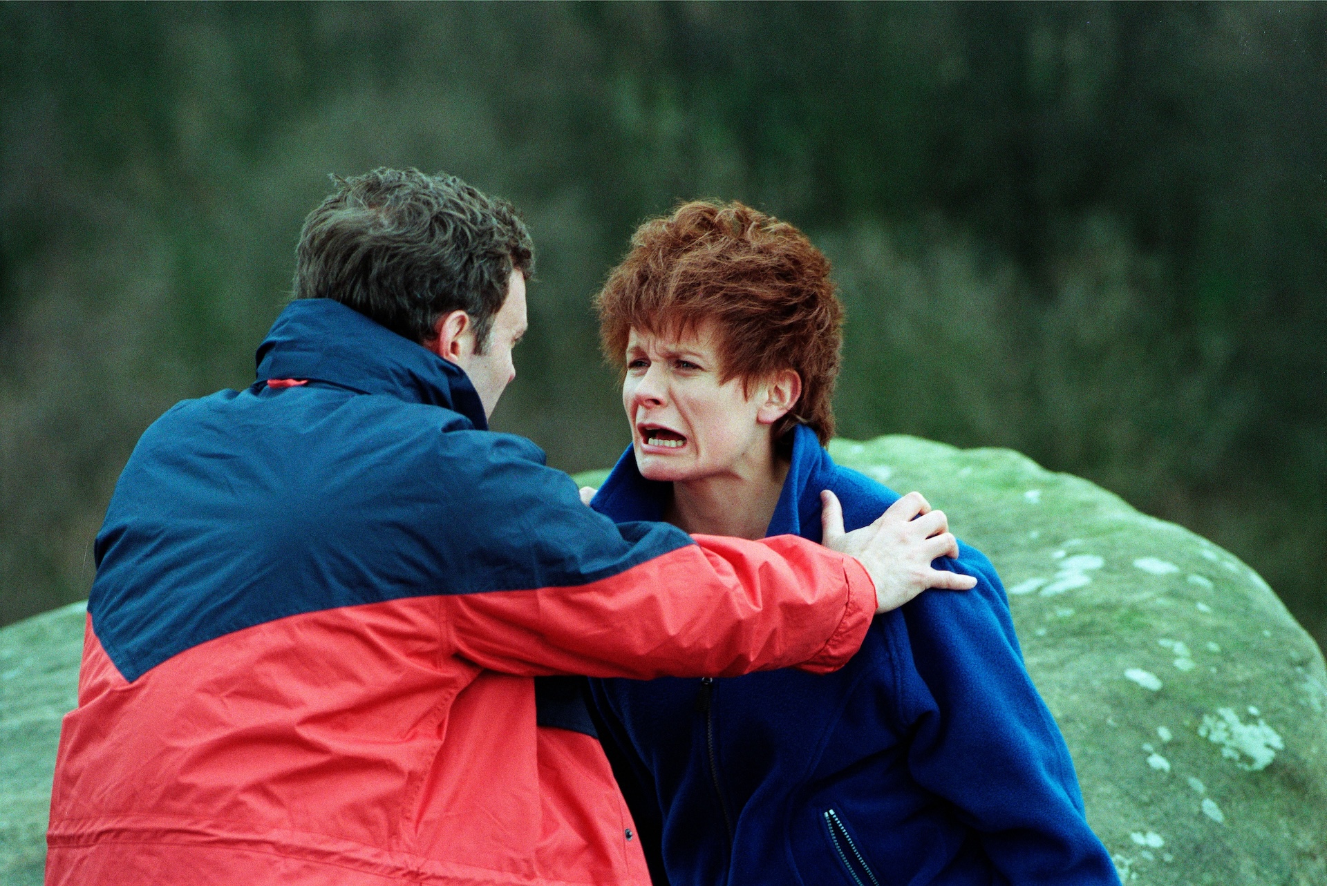 Graham pushed Joe Tate's mum Rachel off a cliff (Credit: ITV/Shutterstock)